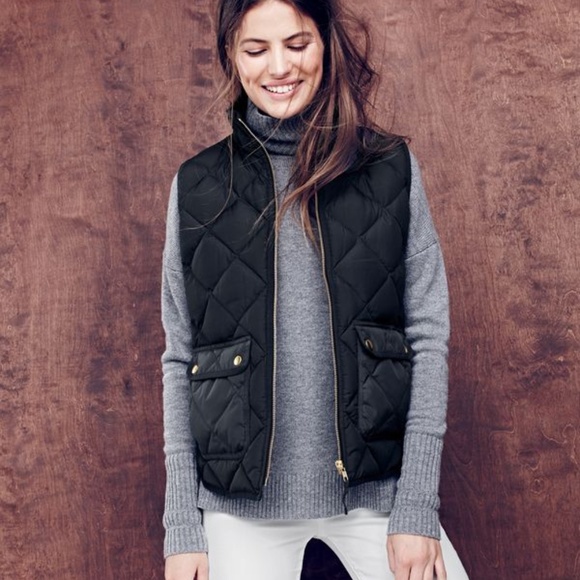 excursion quilted down vest